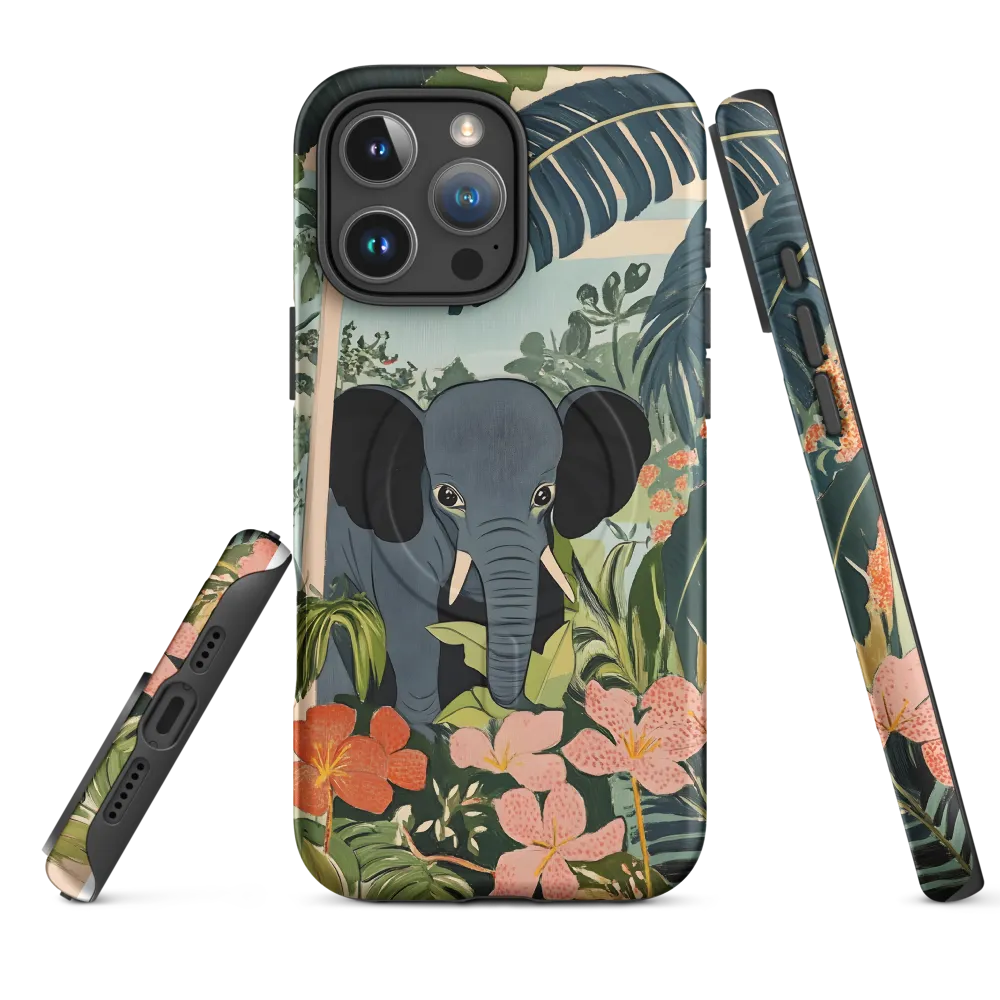 Jungle Guardian: An Elephant's Sanctuary | Phone Case |  16 Pro Max | MagSafe® Tough Case | Matte