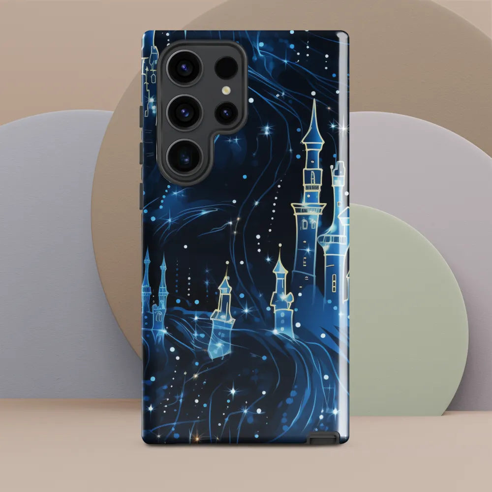 Dreamy Castles in a Starry Sky | Phone Case |  S23 Ultra | Tough Case | Glossy