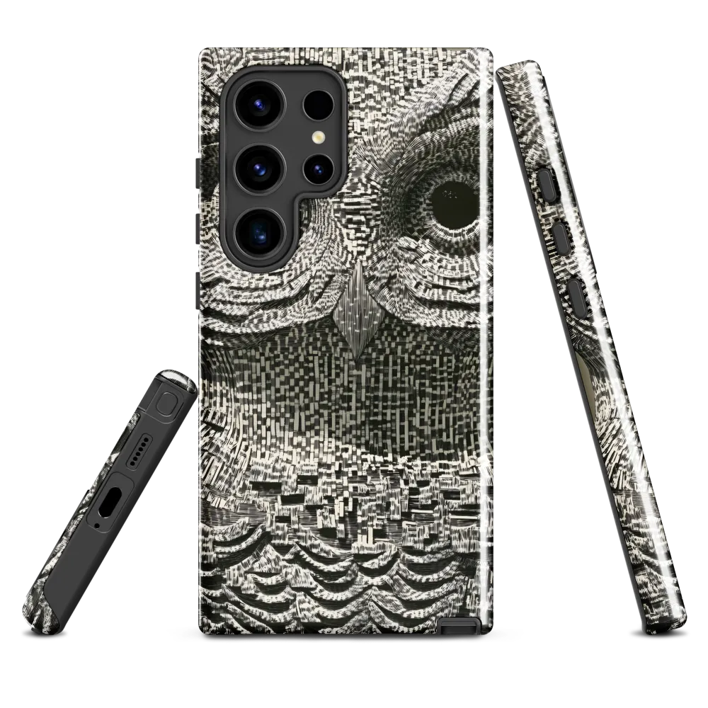 Intricate Owl of Textures