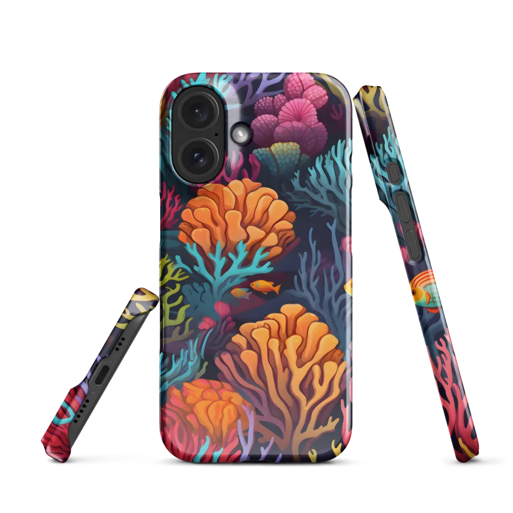 Underwater Harmony: A Coral Reef Wonderland | Phone Case