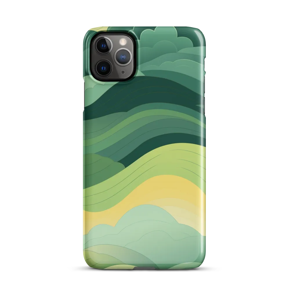 Serenity in Green | Phone Case |  11 Pro Max | Snap Case | Glossy