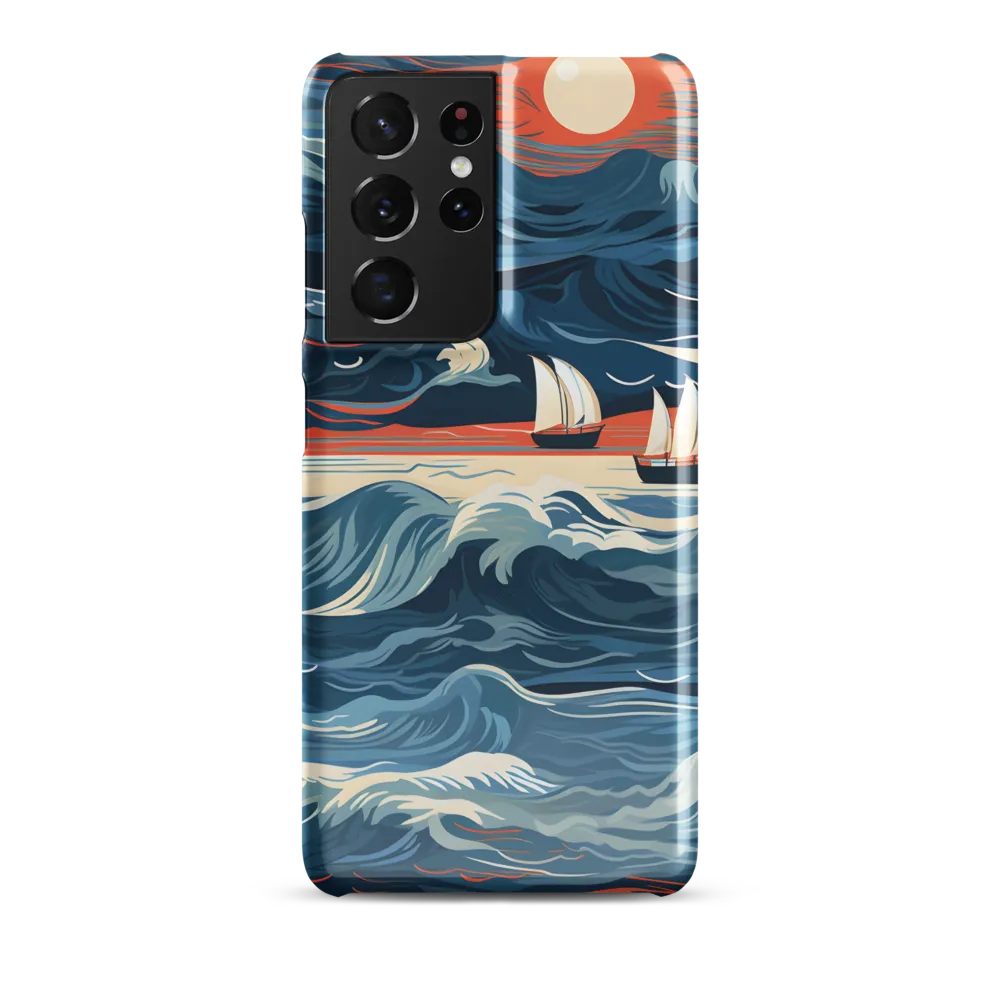 Ocean Whispers: A Voyage at Dusk