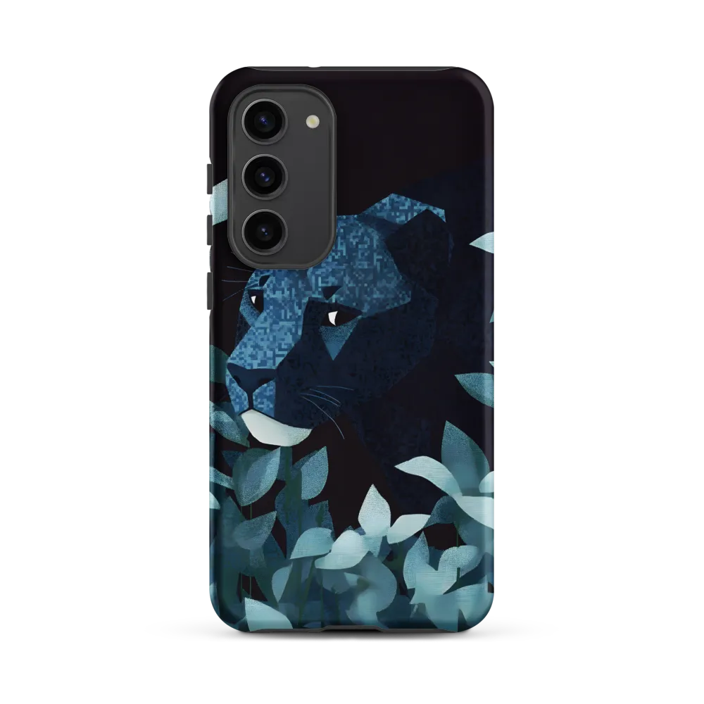 Lurking Blue: The Panther's Gaze
