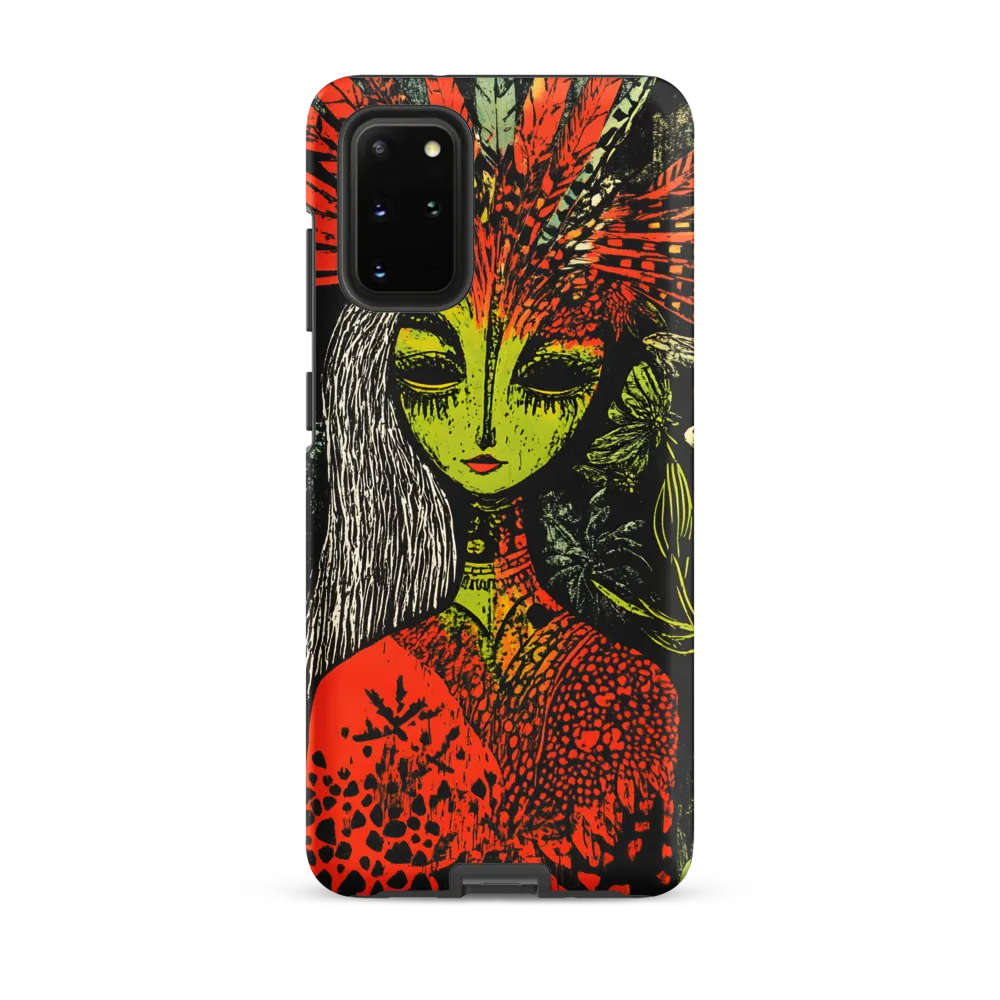 Mystical Flora: A Surreal Portrait