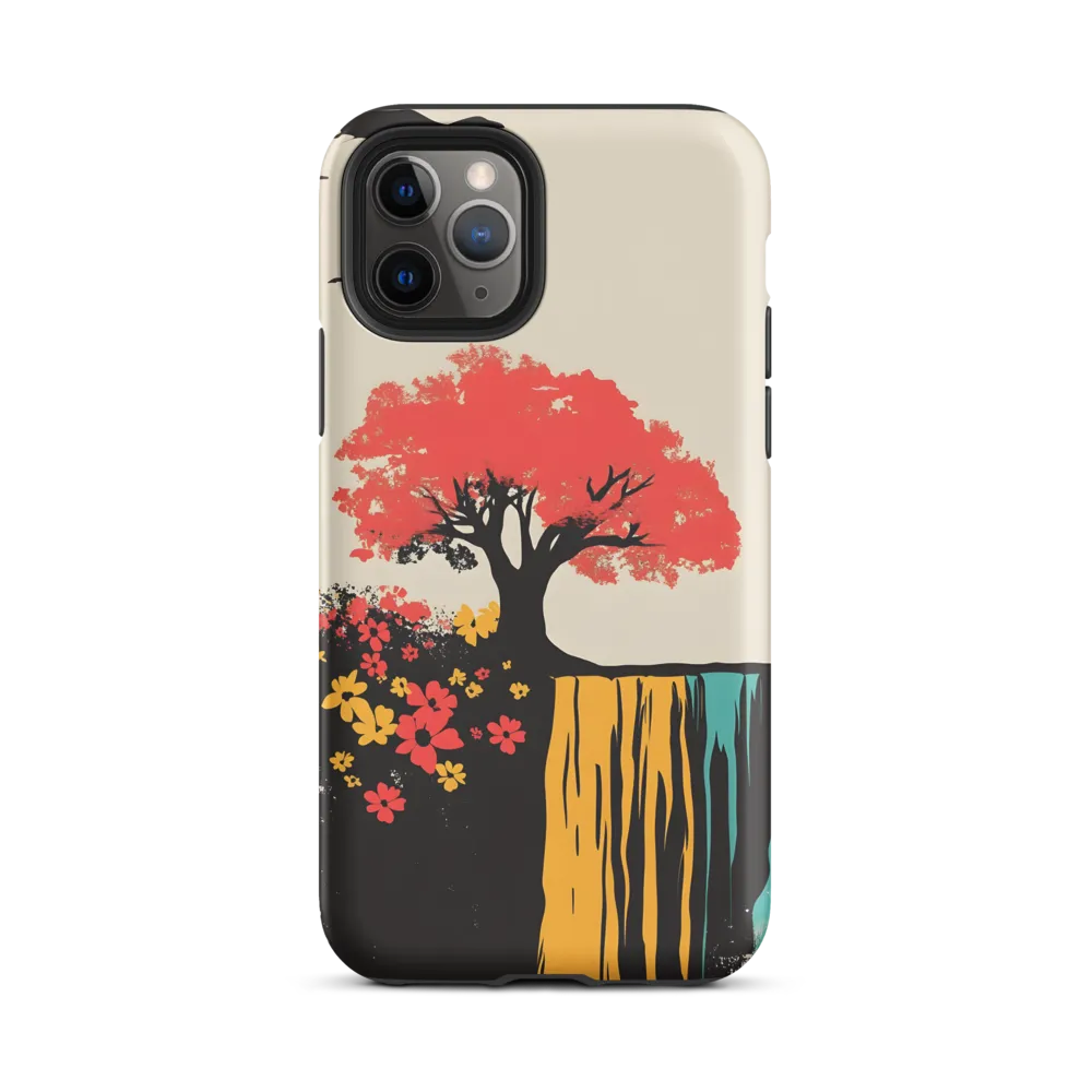 Serene Cascade of Colors
