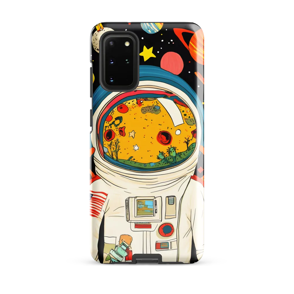 Cosmic Curiosity: Journey Within the Helmet