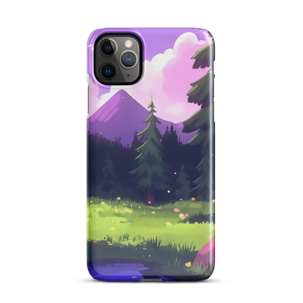 Tranquil Mountain Escape | Phone Case |  11 Pro Max | Snap Case | Glossy