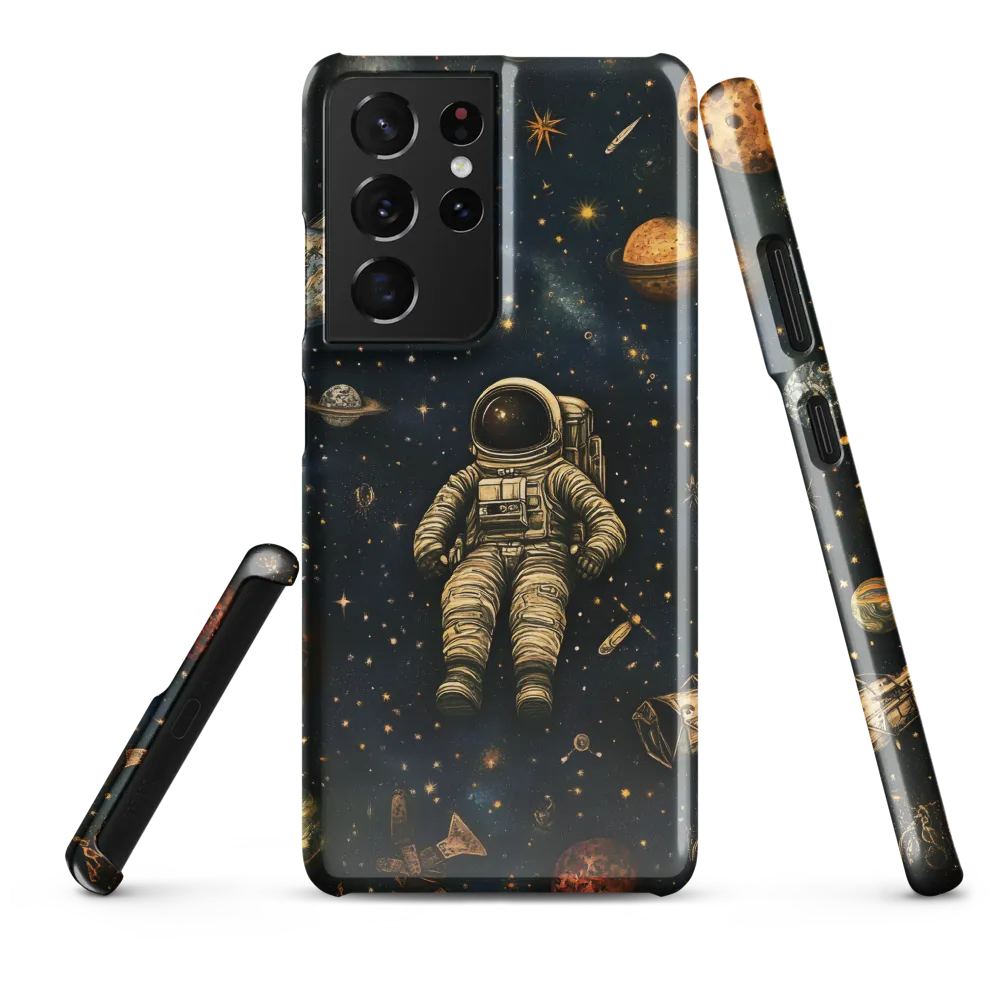 Cosmic Voyage: An Astronaut's Solitude