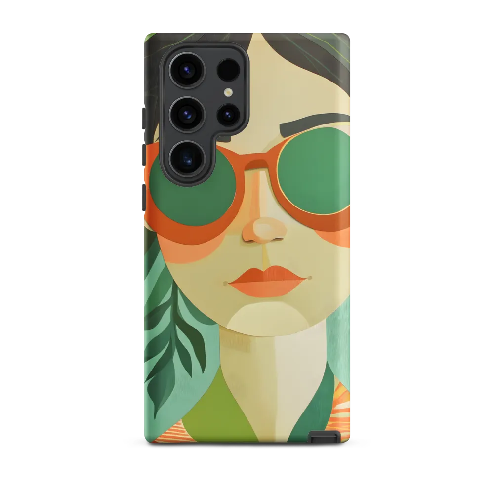 Bold Serenity: A Modern Portrait