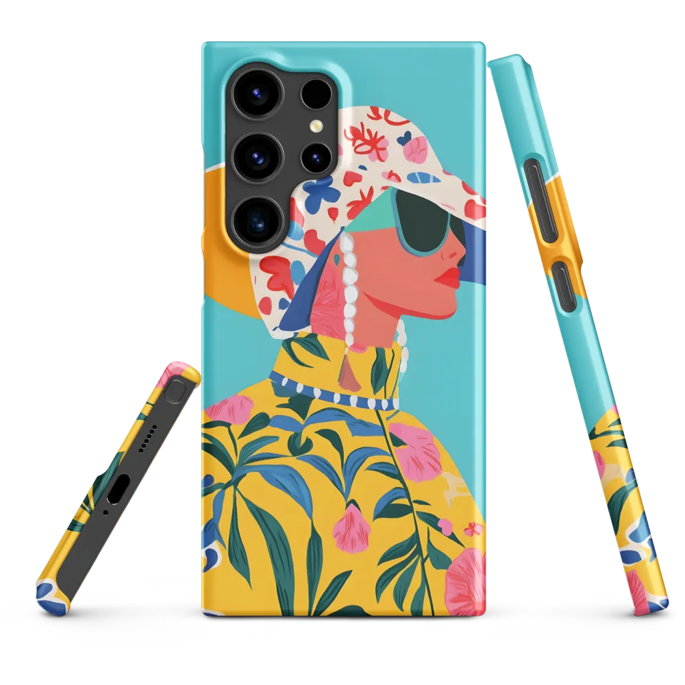 Tropical Confidence: A Fashion Portrait