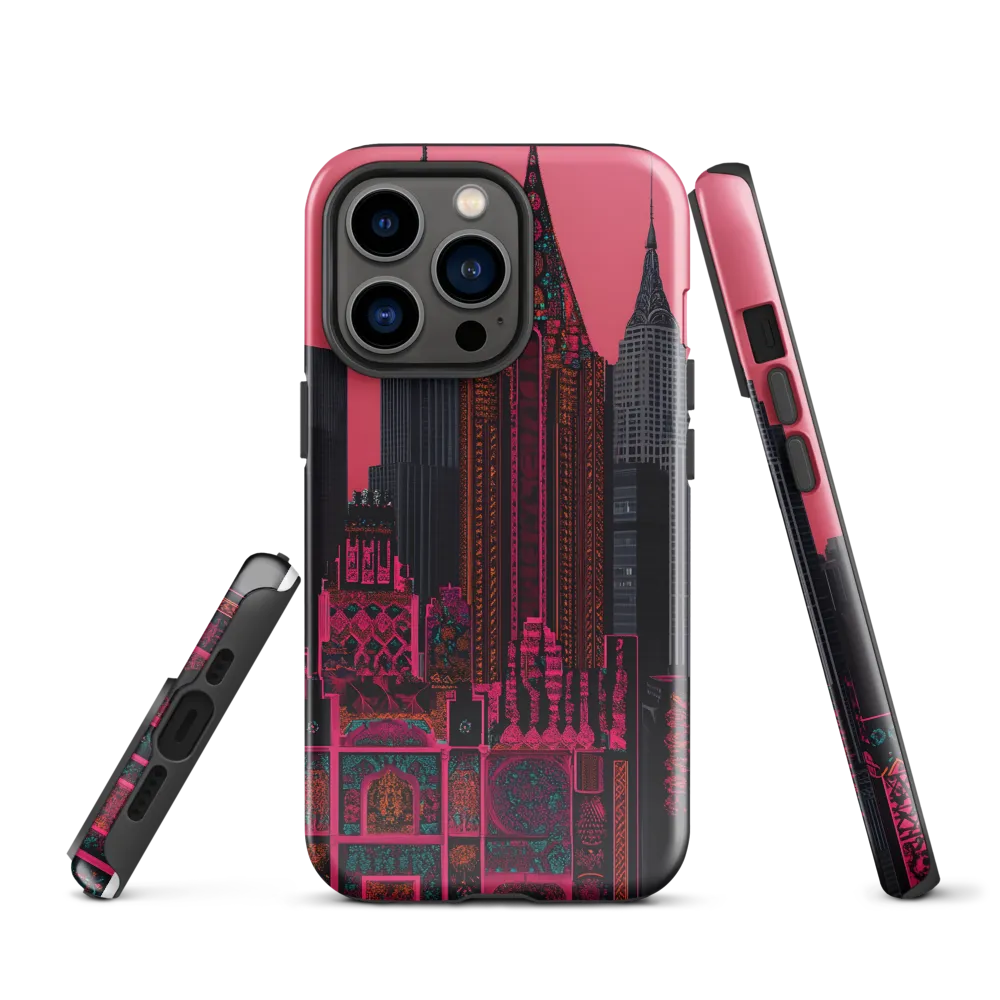 Urban Vibrance: A Digital Exploration of Skyscrapers