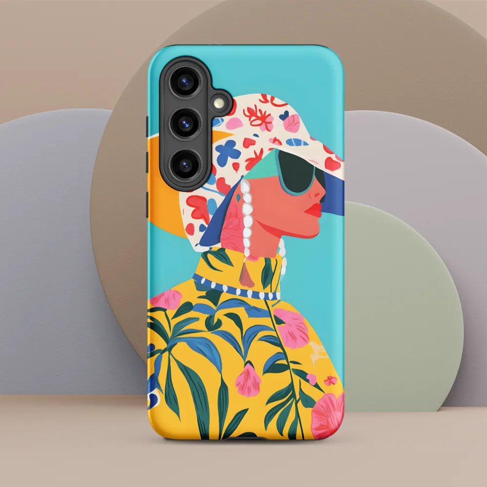 Tropical Confidence: A Fashion Portrait