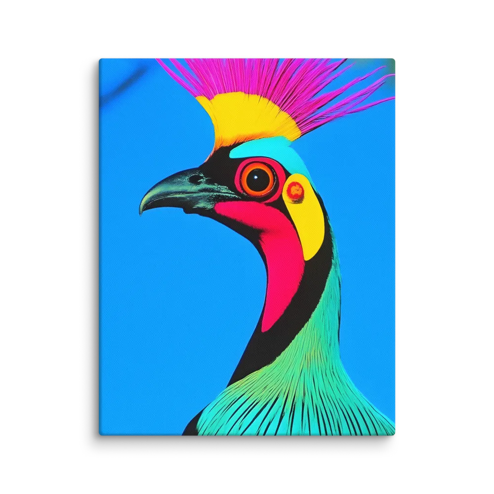 Whimsical Avian Portrait | Canvas | 11″×14″