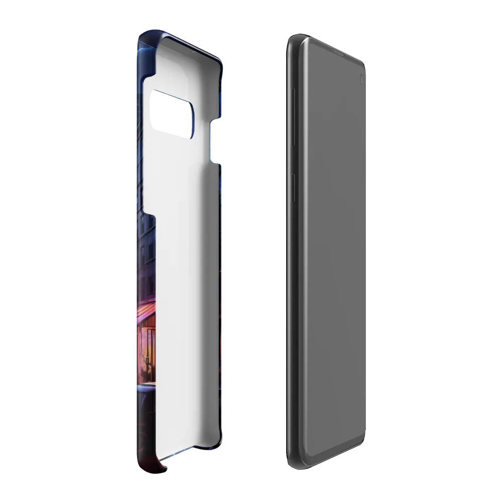 Urban Mystique: A Cyberpunk Night | Phone Case |  S10 Plus | Snap Case | Glossy