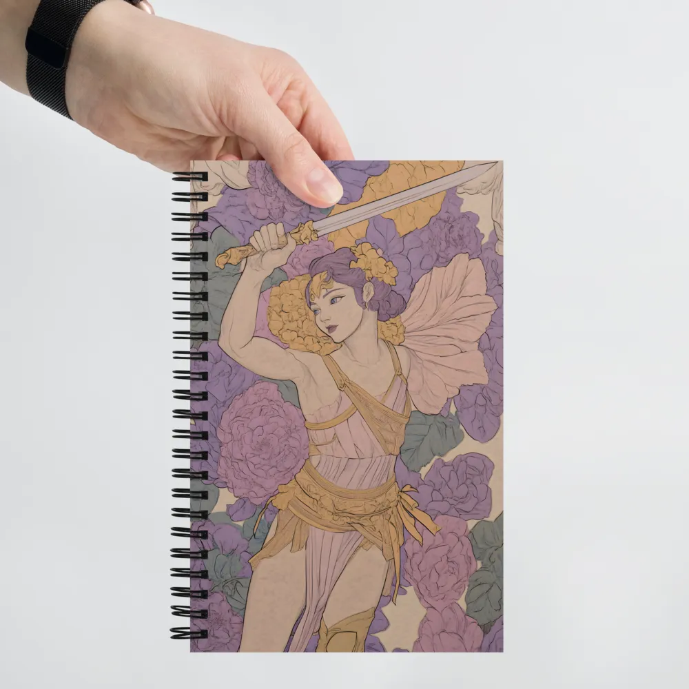 Goddess of Blossoms | Spiral Notebook