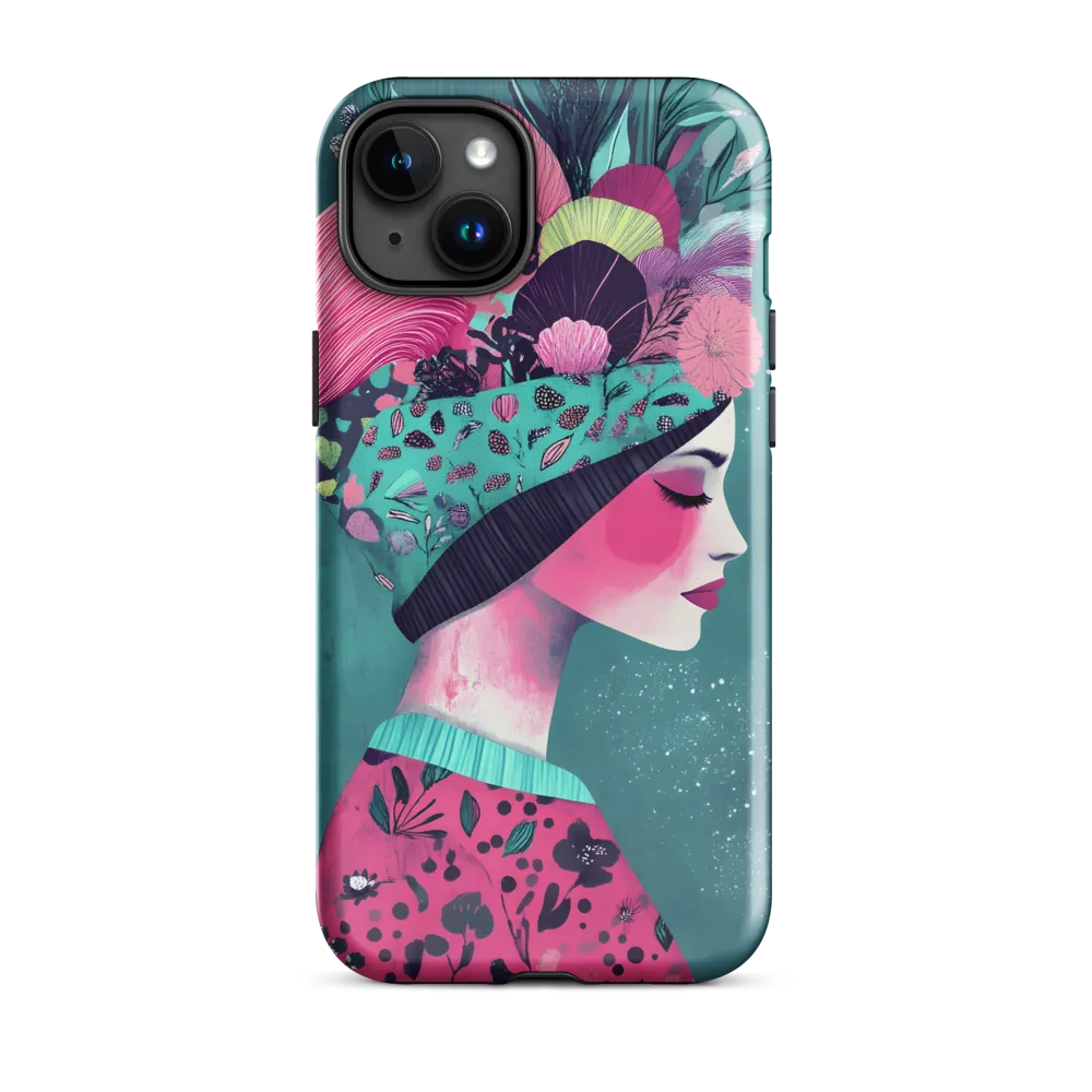 Whimsical Floral Portrait