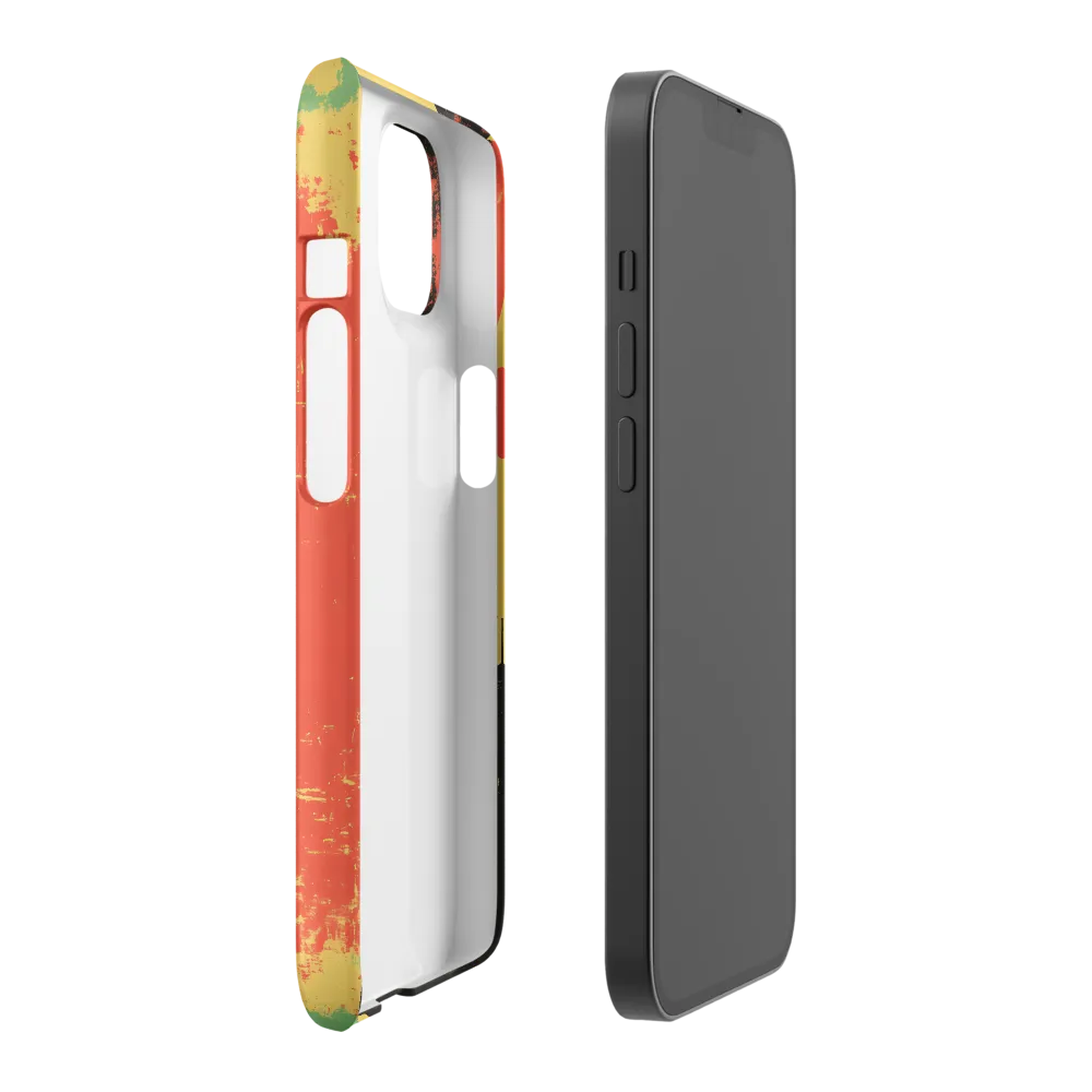 Journey to the Stars: A Retro-Futuristic Landscape | Phone Case |  14 | Snap Case | Matte