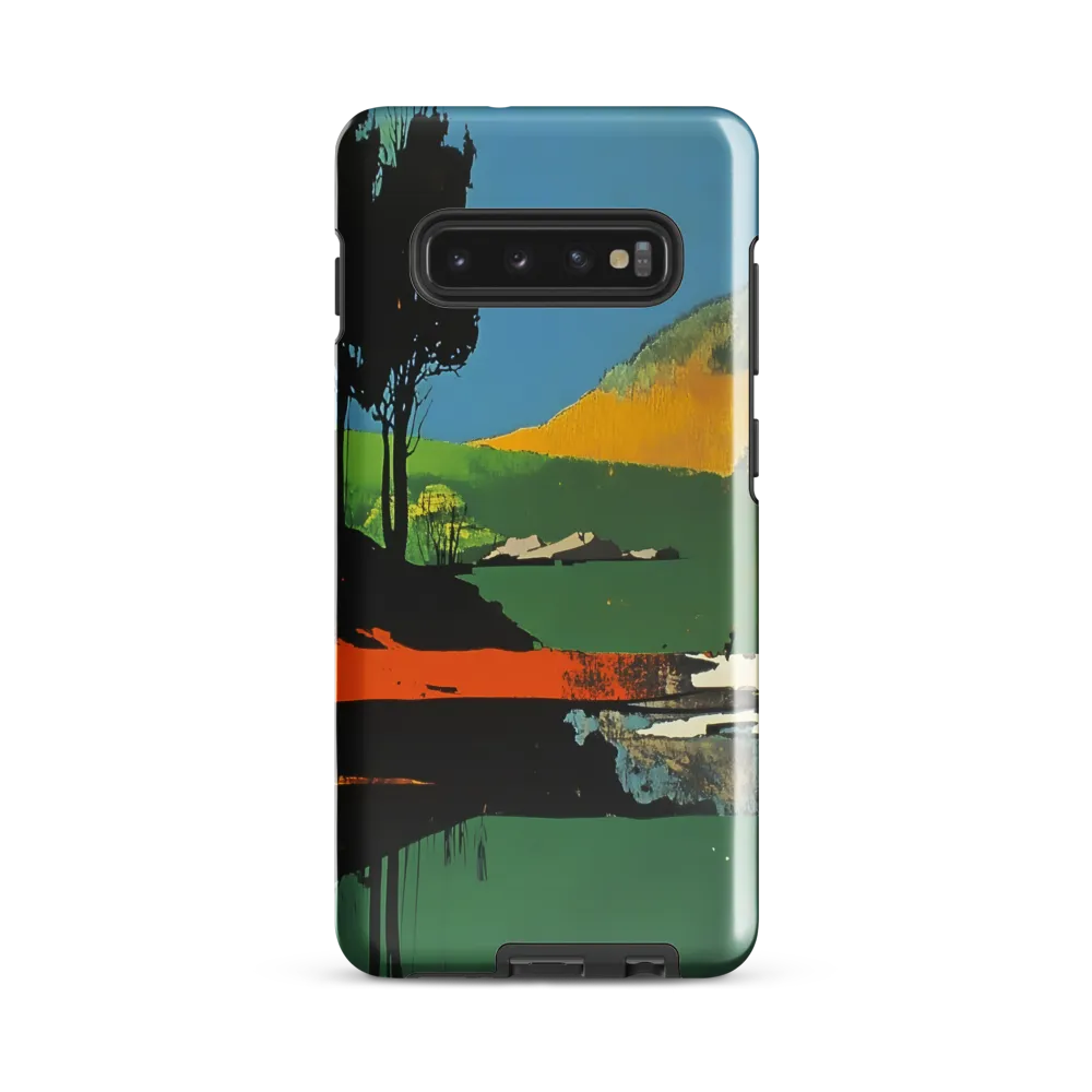 Vibrant Serenity | Phone Case |  S10 Plus | Tough Case | Glossy