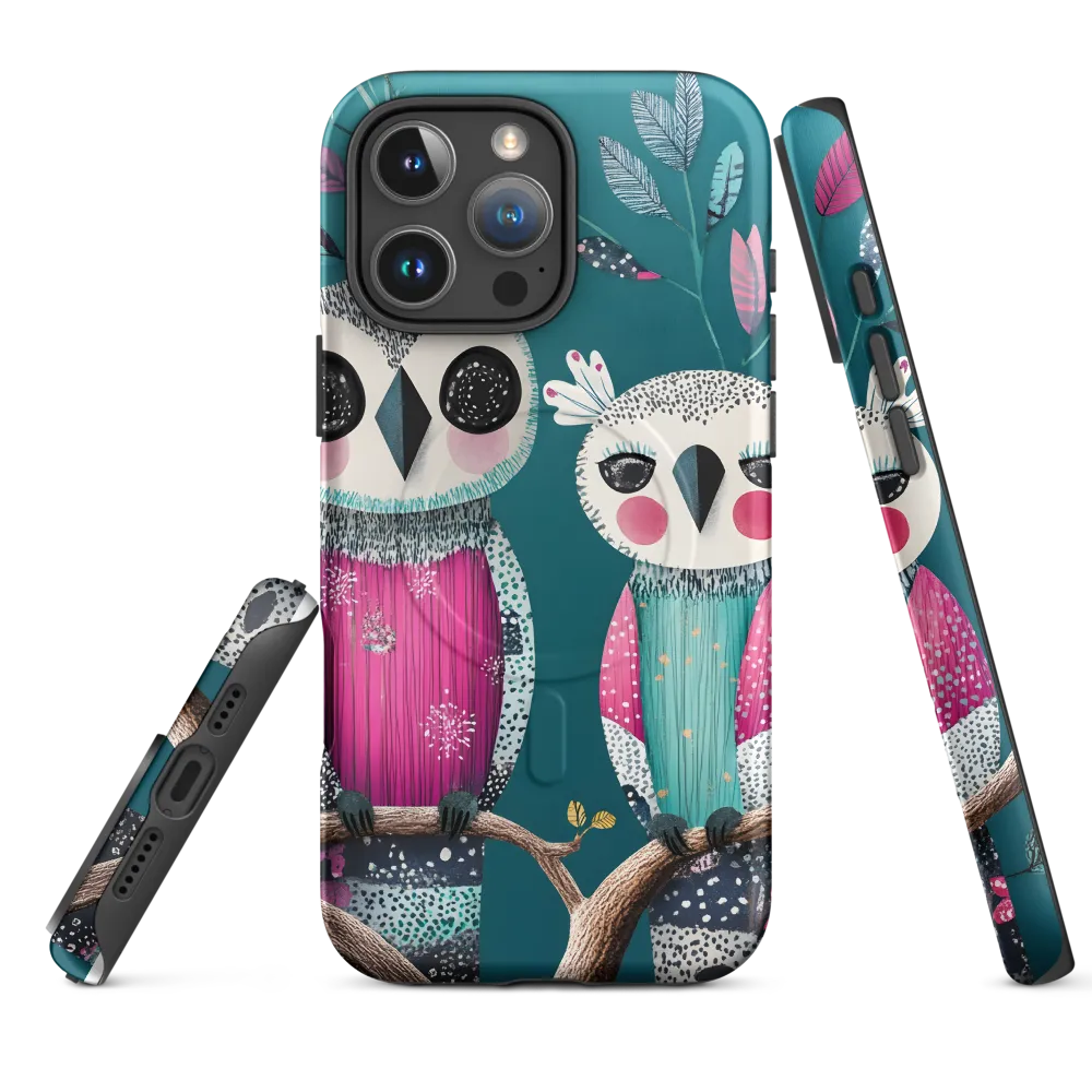 Whimsical Duo: A Celebration of Nature and Color