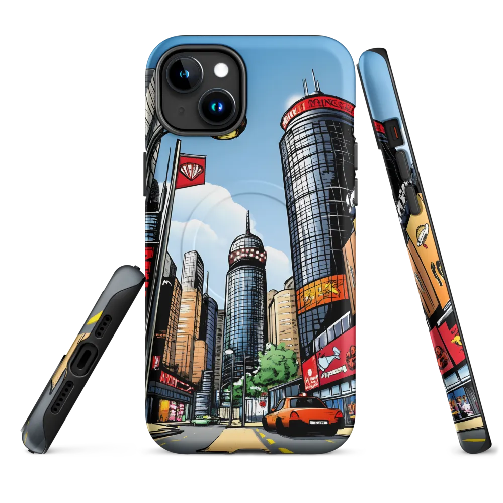 Urban Pulse: A Comic Cityscape