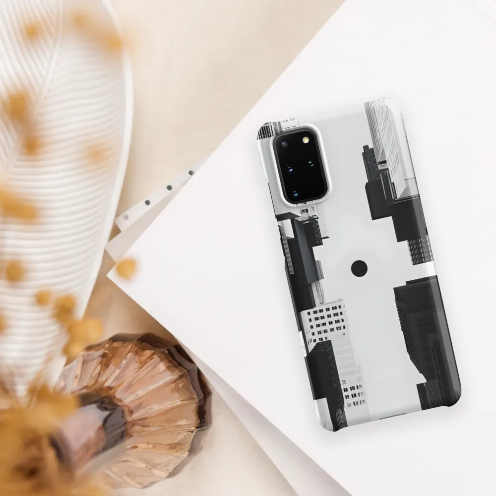 Urban Void: A Minimalist Exploration | Phone Case |  S20 Plus | Snap Case | Matte