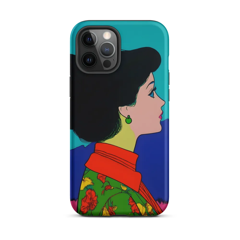 Whispers of Color: A Pop Art Portrait