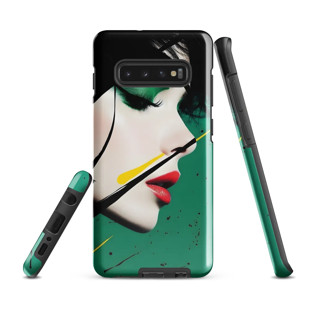 Whispers of Elegance and Boldness | Phone Case |  S10 Plus | Tough Case | Glossy