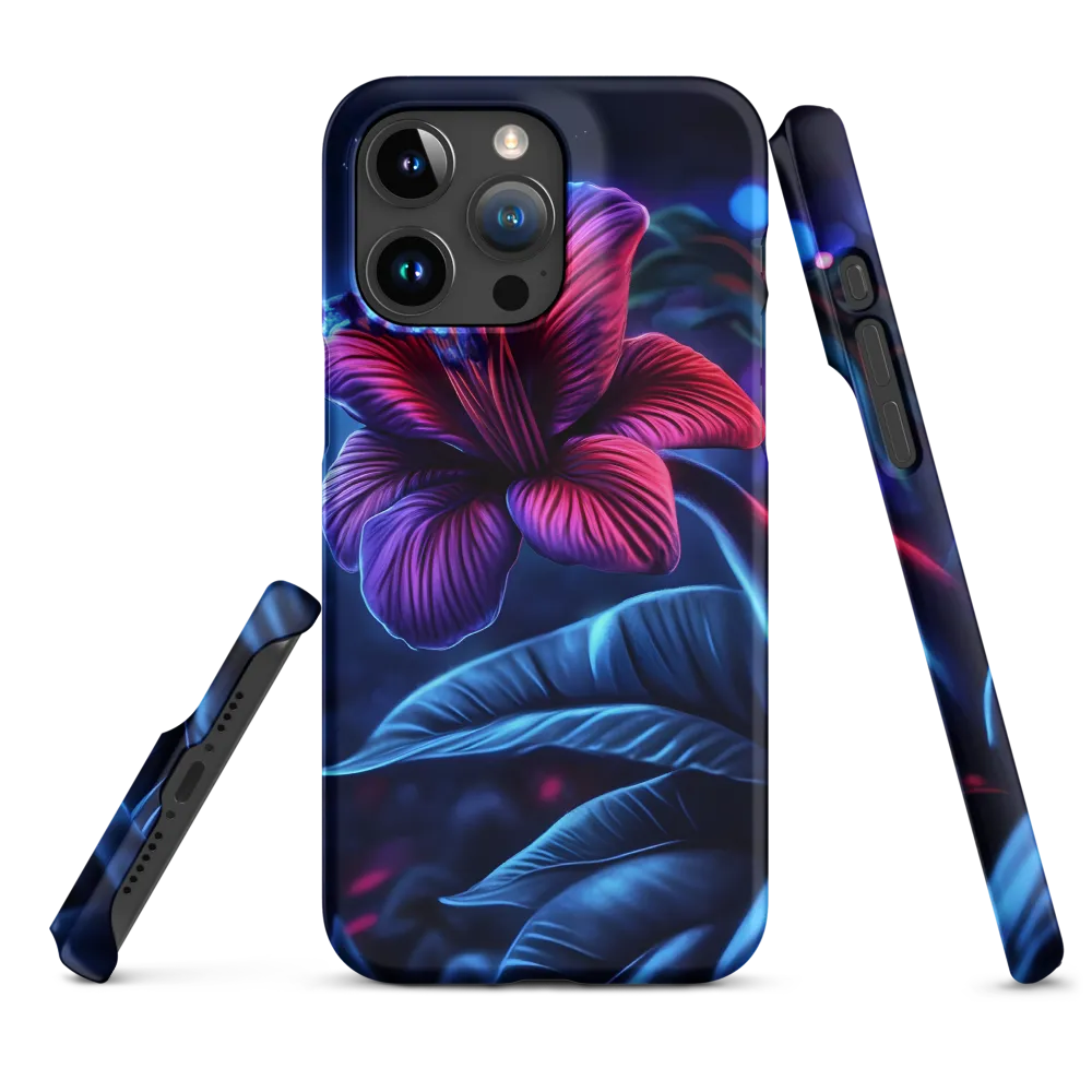 Illuminated Serenity: The Surreal Blossom