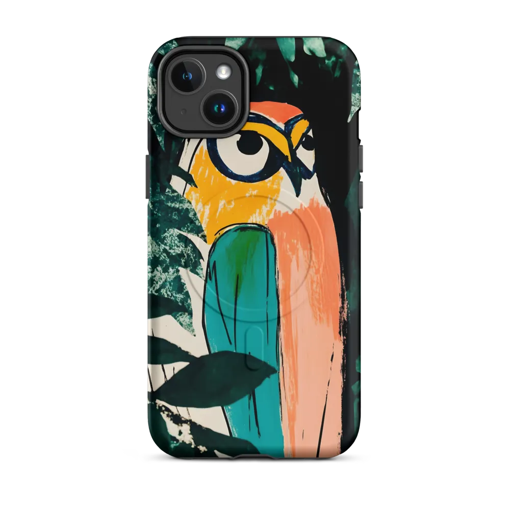 Camouflaged Majesty: The Abstract Owl