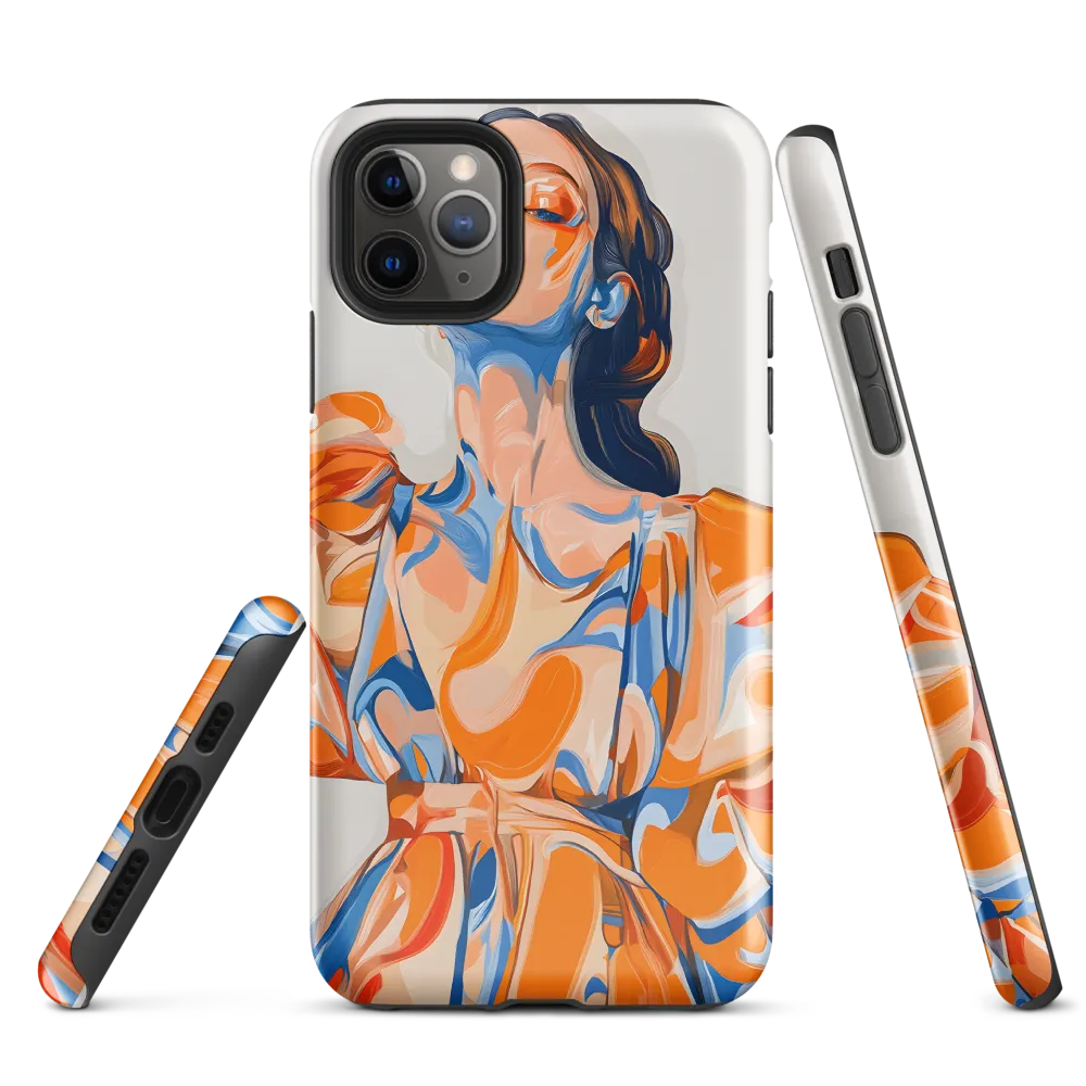 Fluid Fashion: A Modern Portrait | Phone Case |  11 Pro Max | Tough Case | Glossy