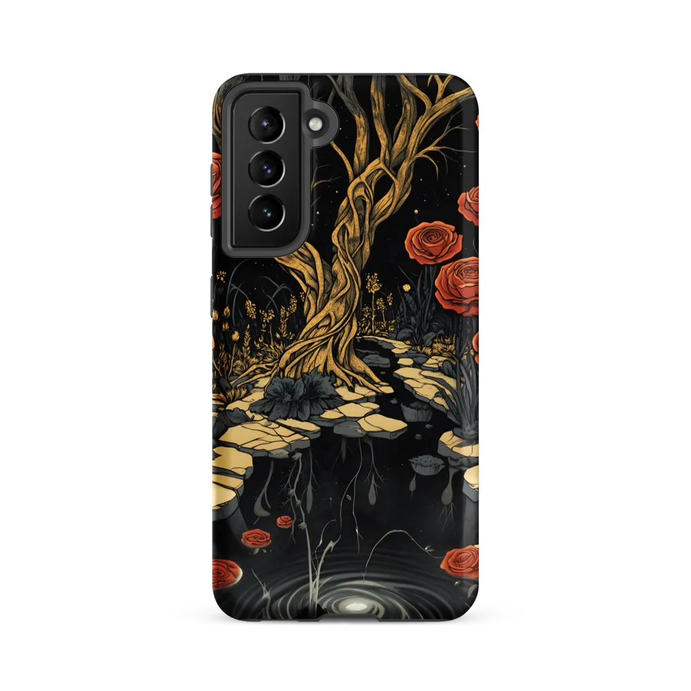 Whispers of the Enchanted Garden | Phone Case |  S21 FE | Tough Case | Matte