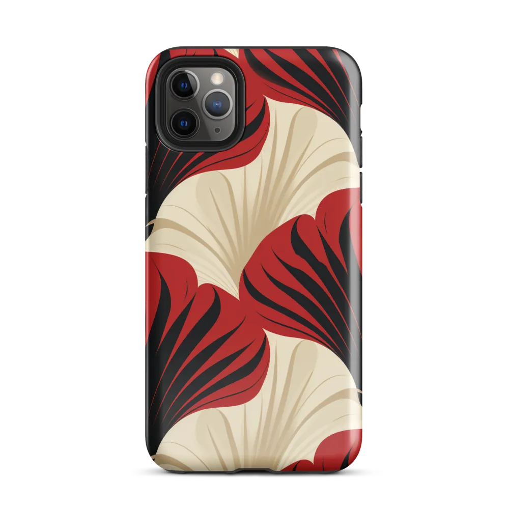 Elegance in Bloom: An Art Deco Floral Reverie | Phone Case |  11 Pro Max | Tough Case | Glossy