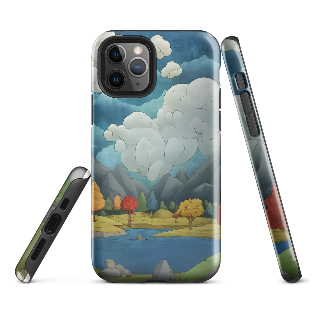 Whimsical Serenity: A Tranquil Landscape