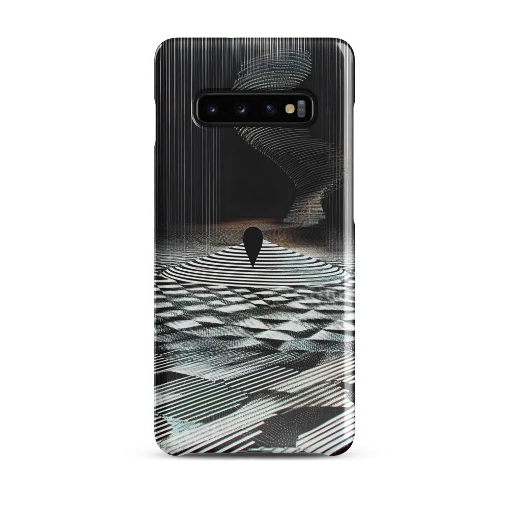 Spiral Echoes | Phone Case |  S10 Plus | Snap Case | Glossy