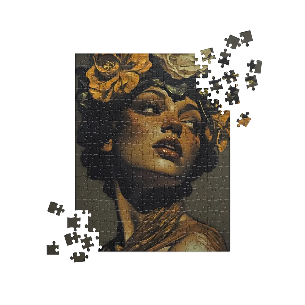 Gilded Serenity | Jigsaw Puzzle | 252/520 pieces