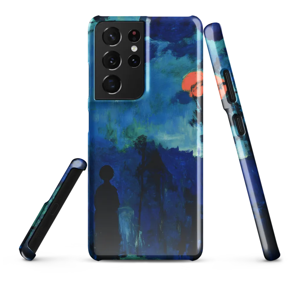 Solitude in Blue | Phone Case |  S21 Ultra | Snap Case | Glossy
