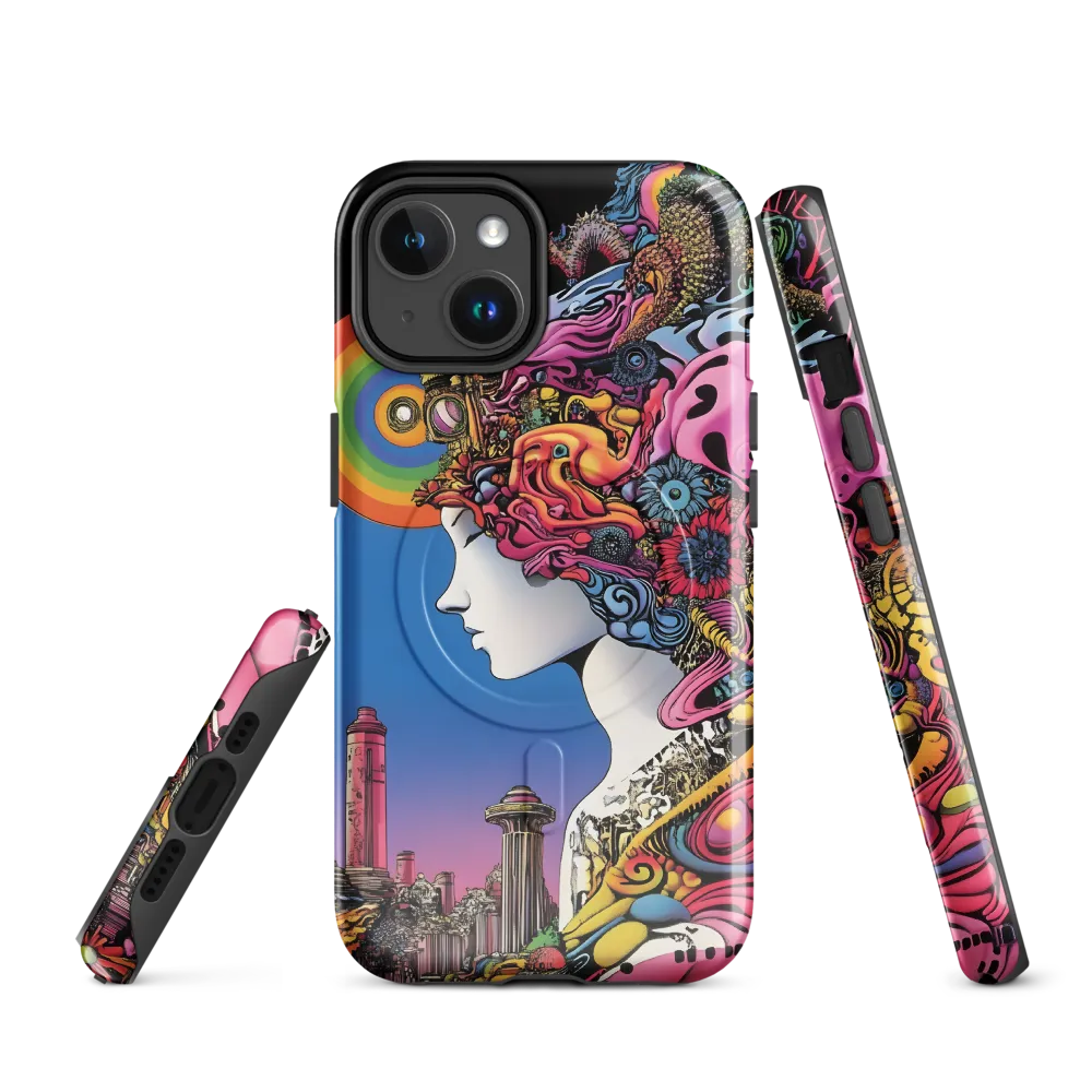 Whispers of the Psychedelic Dream | Phone Case |  14 | MagSafe® Tough Case | Glossy