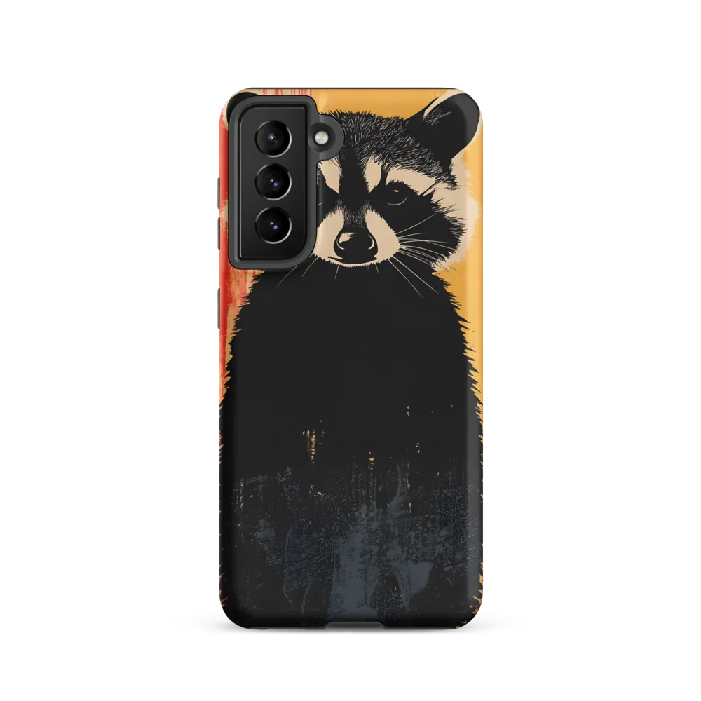 Whimsical Raccoon Portrait