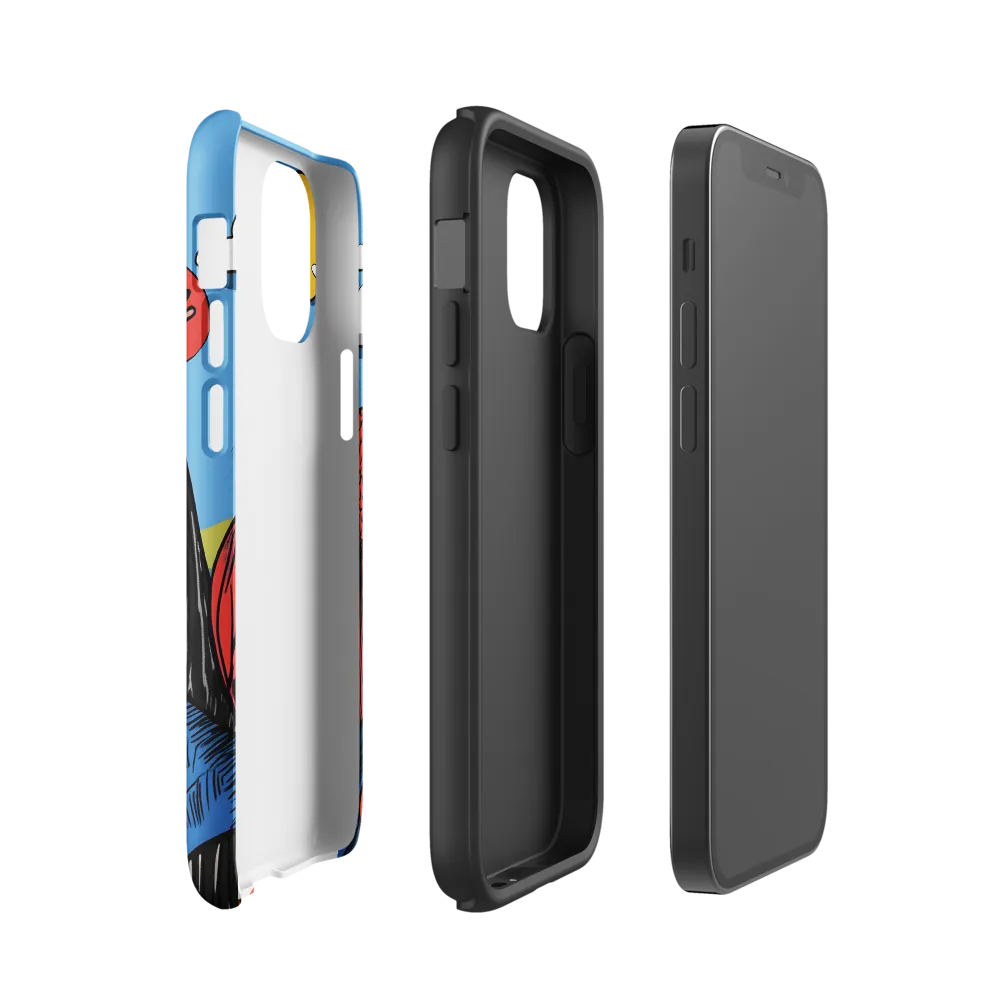 A Playful Journey Through Whimsical Woods | Phone Case |  12 mini | Tough Case | Glossy
