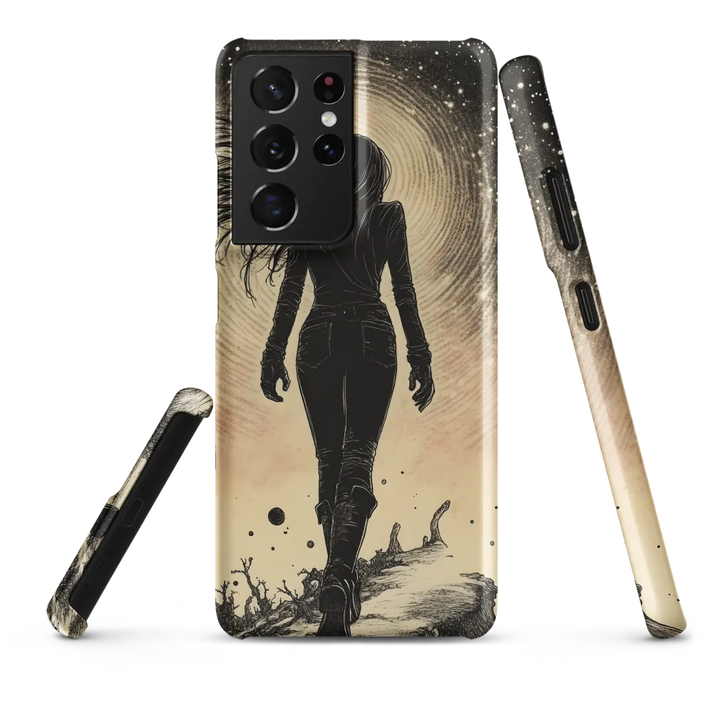 Journey Through the Cosmos | Phone Case |  S21 Ultra | Snap Case | Matte