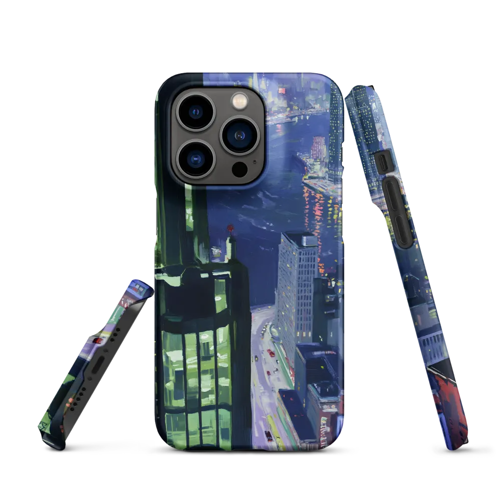 Urban Night Symphony | Phone Case |  14 Pro | Snap Case | Matte