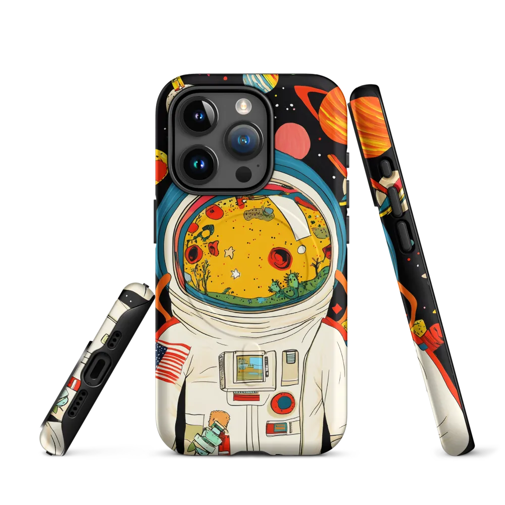 Cosmic Curiosity: Journey Within the Helmet