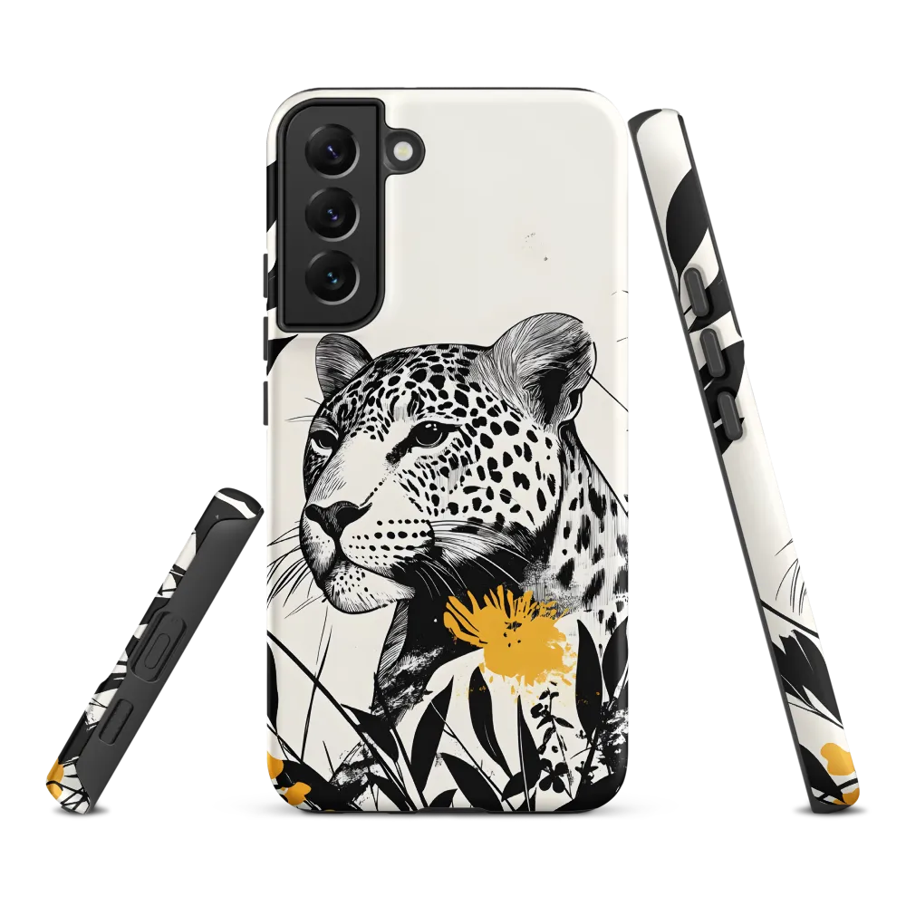 Majestic Leopard Amongst Flora