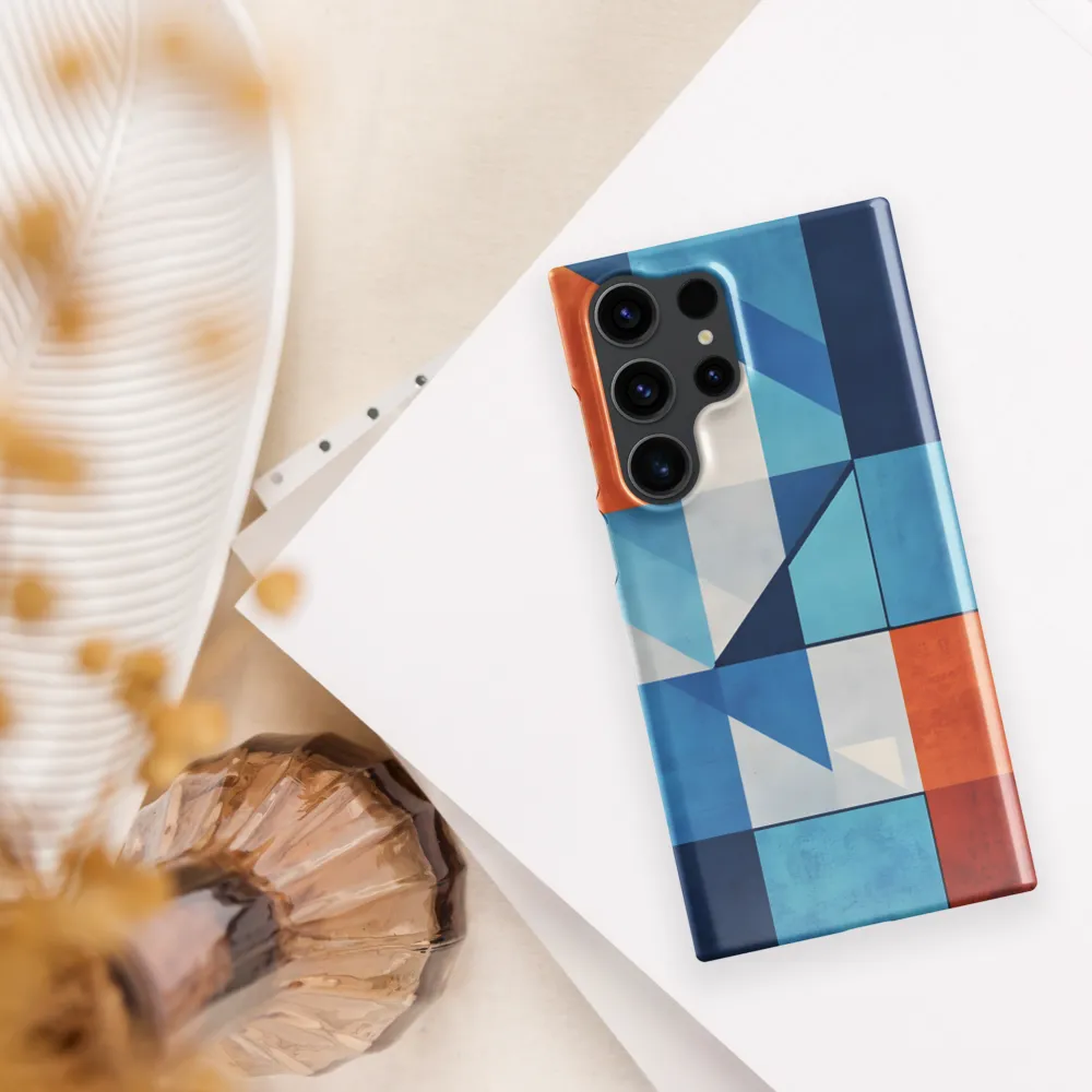 Geometric Harmony in Color | Phone Case |  S23 Ultra | Snap Case | Glossy