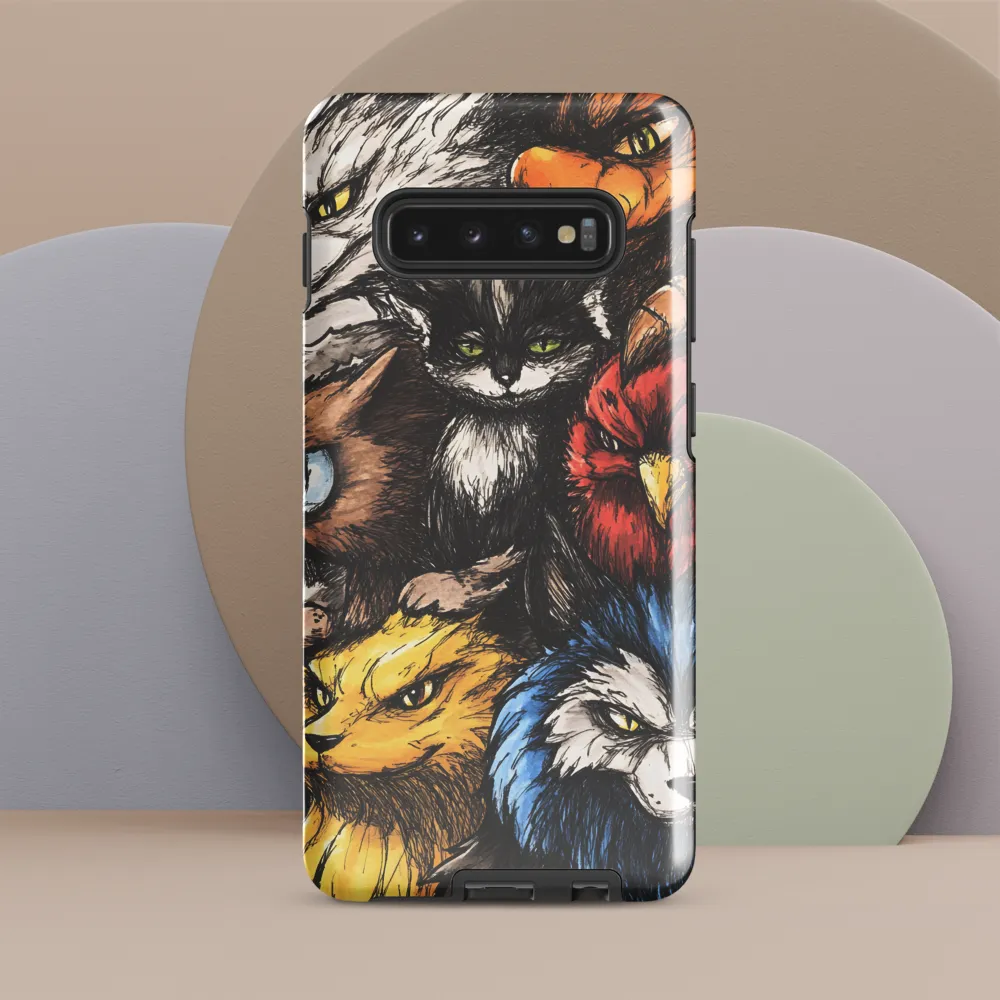 Beasts of Ferocity | Phone Case |  S10 Plus | Tough Case | Glossy