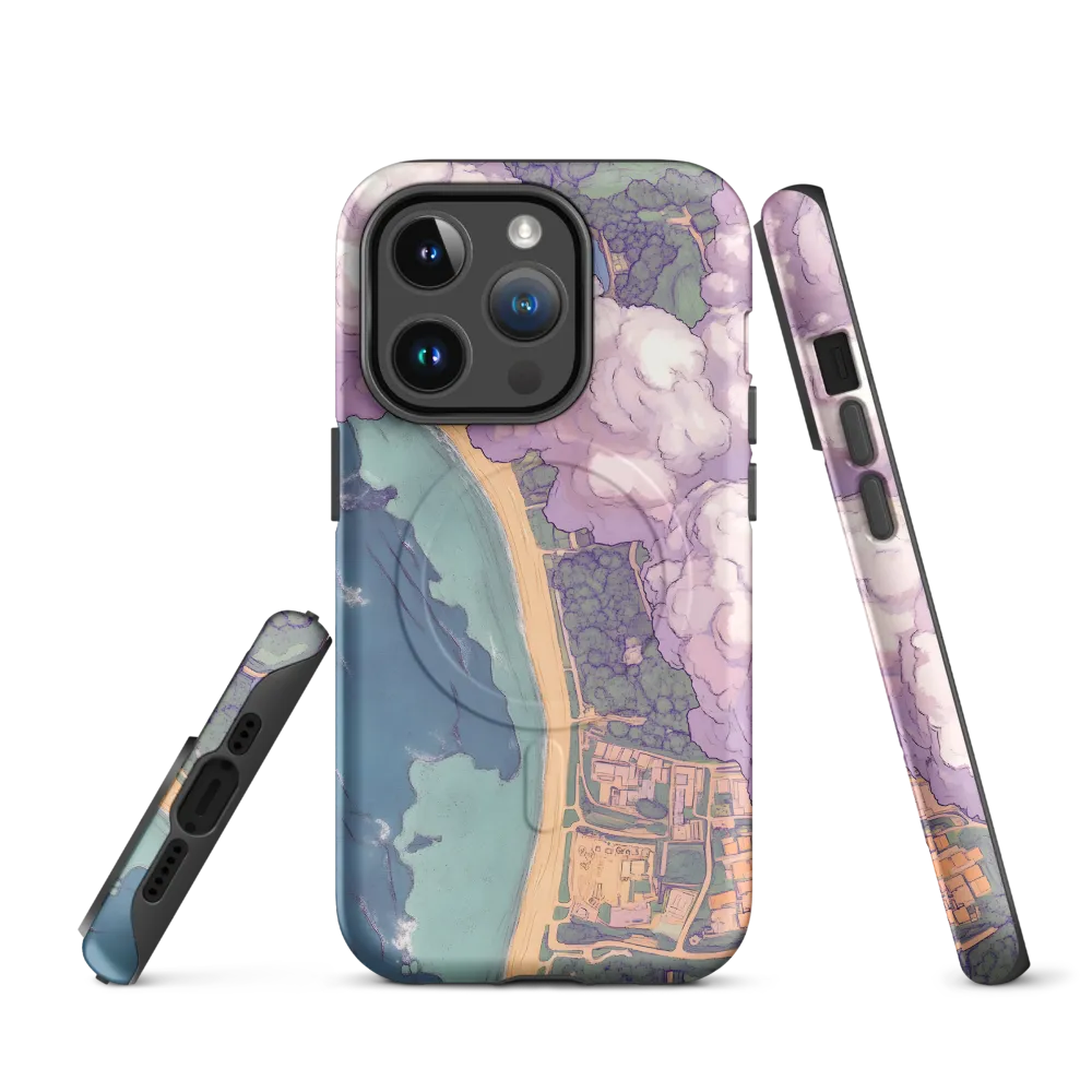 Serenity Over the Coast | Phone Case |  14 Pro | MagSafe® Tough Case | Matte