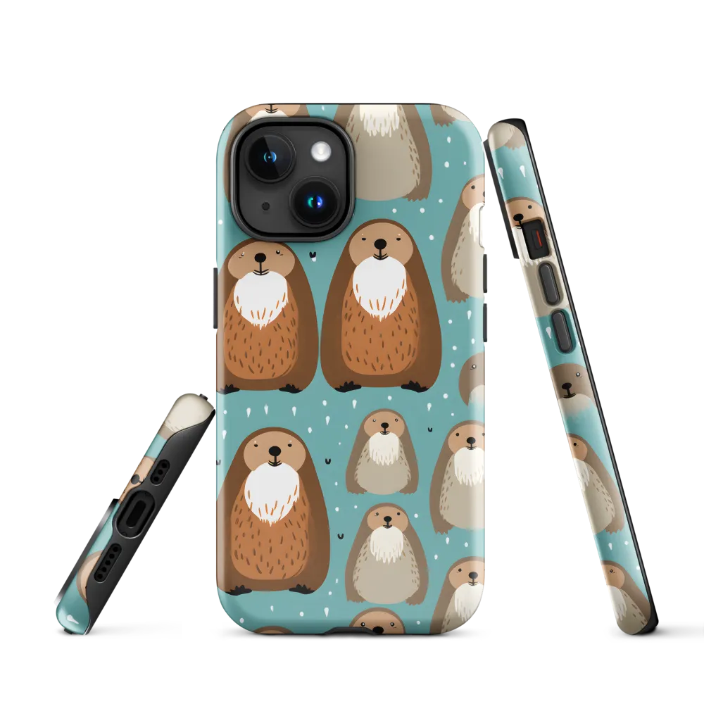 Whimsical Otter Pattern