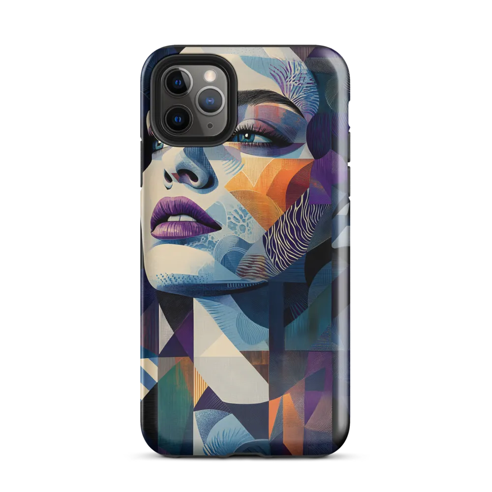 Fragmented Mystery: A Modern Portrait | Phone Case |  11 Pro Max | Tough Case | Glossy