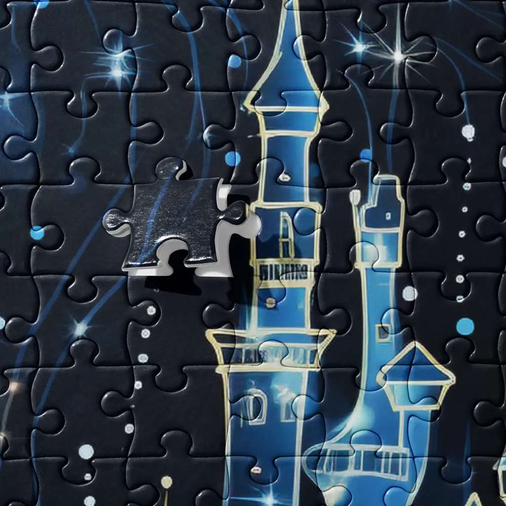 Dreamy Castles in a Starry Sky | Jigsaw Puzzle | 520 pieces