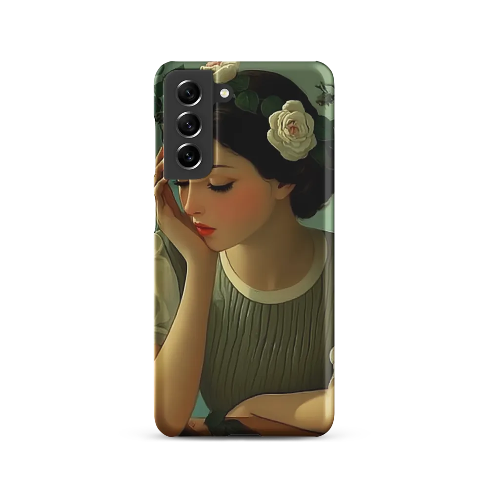 Whispers of Serenity | Phone Case |  S21 | Snap Case | Matte